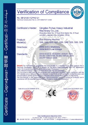 Vertification of compliance