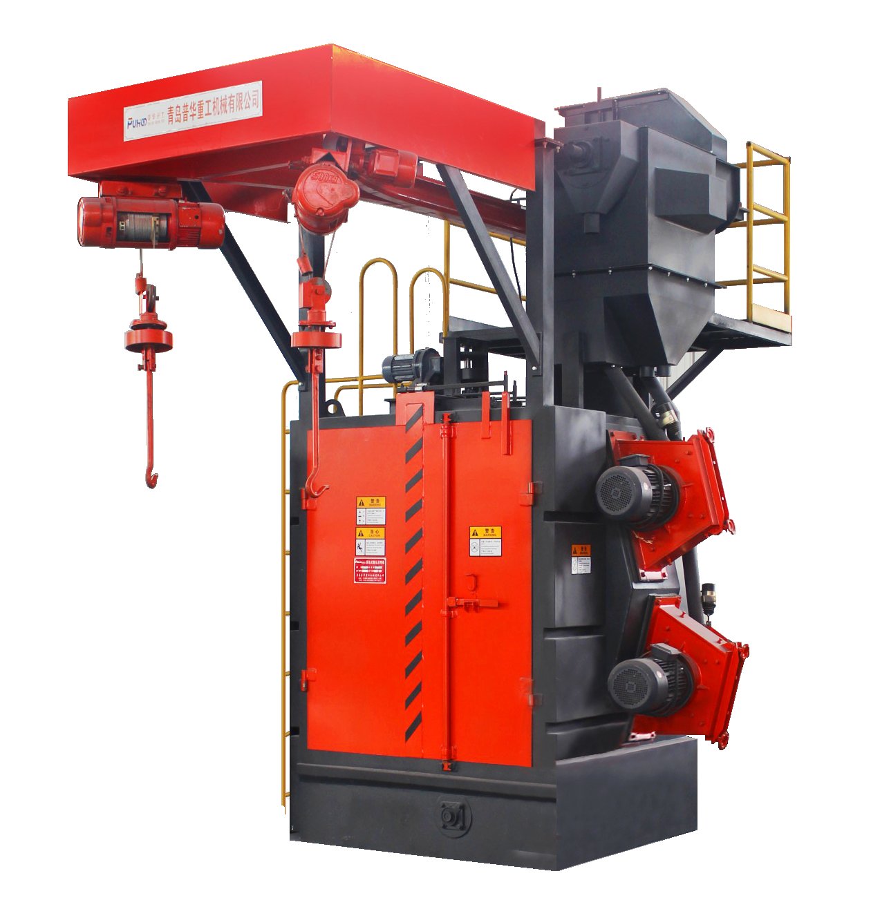 What is a shot blasting machine